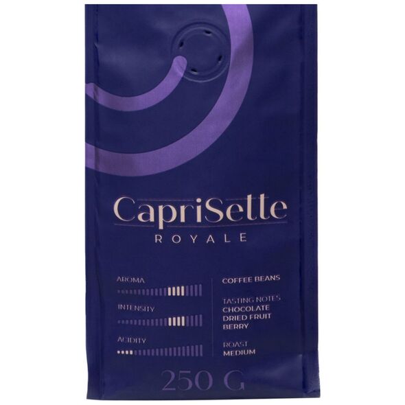 Coffee beans Caprisette Royale, 250 g
