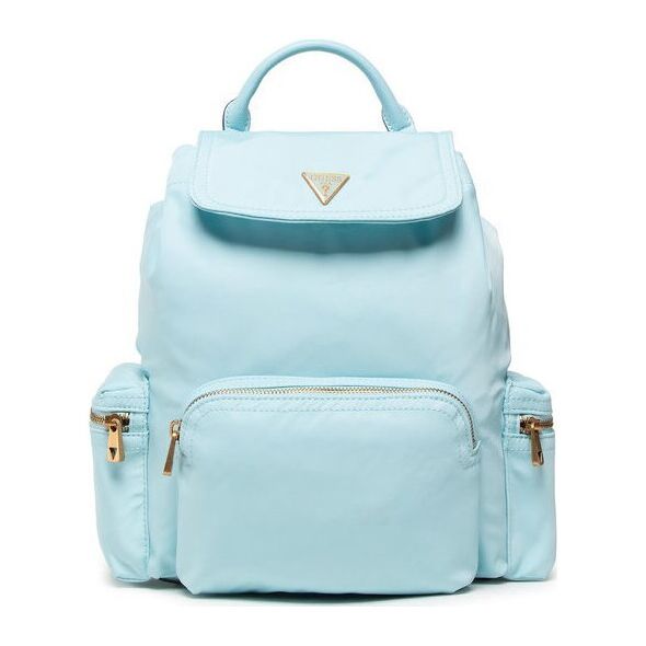 Guess, Gemma, Polyester, Textile Backpack, Aqua, 204669, For Women, 22 x 30 x 9.5 cm For Women