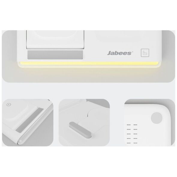 Jabees PowerGlow 4w1 Ładowarka QI na Telefon Smartwatch Słuchawki Lampa LED / Czarny