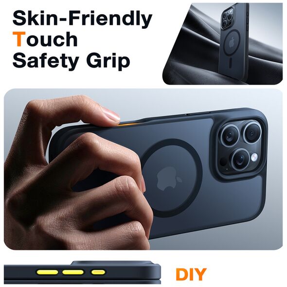 Torras Case for iPhone 16 Pro Max - Torras Guardian Magnetic Series - Black 6970592332428 έως 12 άτοκες Δόσεις