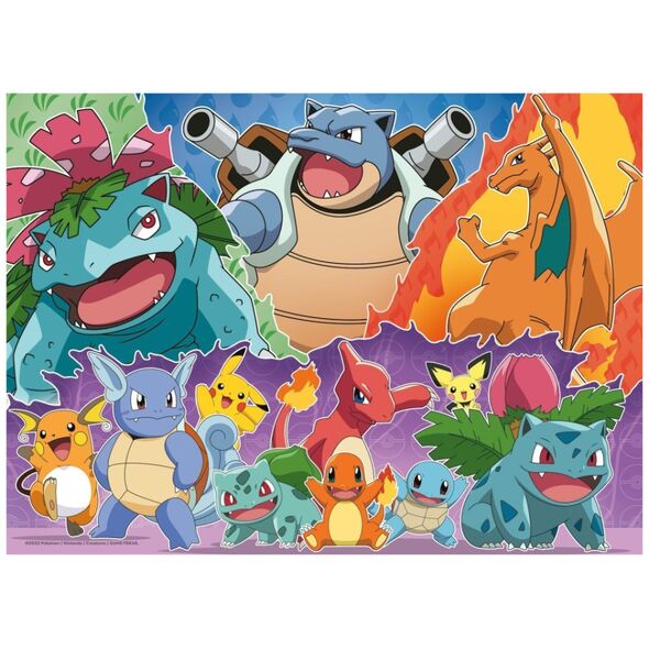Ravensburger Puzzle 4x100 elementów Pokemon