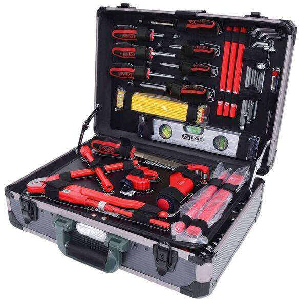 KS Tools KS Tools 1/4 +1/2 Σετ εργαλείων για υδραυλικές εγκαταστάσεις και θέρμανση, 95 τεμ. 13334312 4042146680735