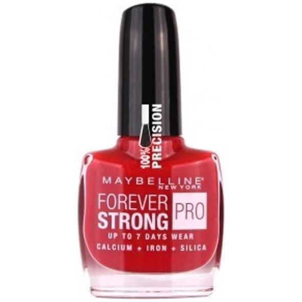 Maybelline Maybelline, Forever Strong Super Stay 7 Days, Βερνίκι νυχιών, 505, Κόκκινο, 10 ml για γυναίκες 13076264 3600530794034