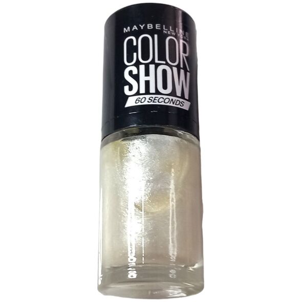 Maybelline Maybelline, Color Show 60 Seconds, Βερνίκι νυχιών, Αρ. 19, Marshmallow, 7 ml για γυναίκες 13080812 30097223