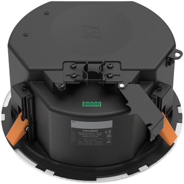 Σύστημα ηχείων οροφής Audac AUDAC CALI660I/W 2 δρόμων 6,5" Safelatch™ με μάσκα Twist-Fix™, λευκό 13338764 5414795047914