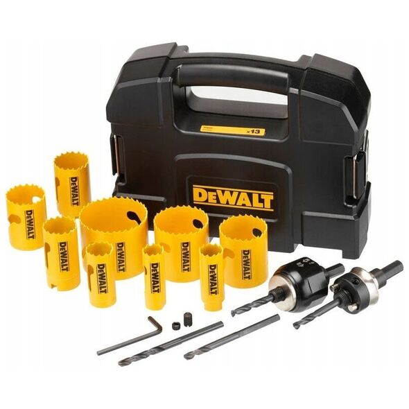 Dewalt DEWALT HOLE SAW SET 13 pcs. BIMETAL