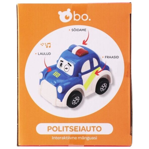 Vtech bo. Διαδραστικό αστυνομικό αυτοκίνητο (στην εσθονική γλώσσα.) 14003710 4743199080182