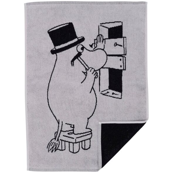 Πετσέτα Iittala Moomin 70x140 cm Moominpappa γκρι 14111997 6411801013795