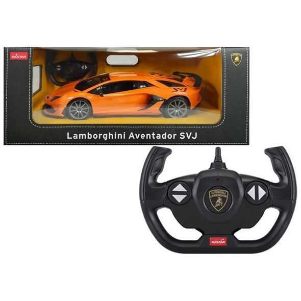 Auto R/C Lamborghini Aventador Rastar 1:14 Pomarańczowy Rastar