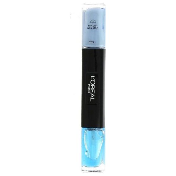 L'Oreal Paris L'Oreal Paris, Infallible, Βερνίκι νυχιών 2-σε-1, 44, Yum Gum Non-Stop, 2 x, 5 ml για γυναίκες 13080626 30120549