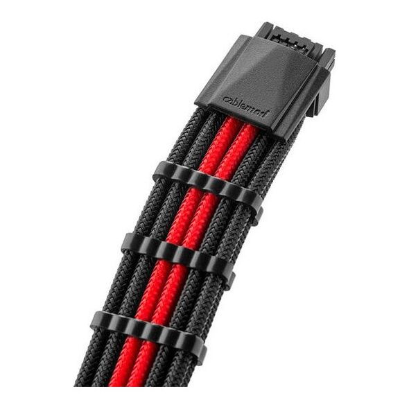 CableMod CableMod RT-Series PRO ModMesh 12VHPWR to 3x PCI-e Kabel for ASUS/Seasonic - 60cm, black/red