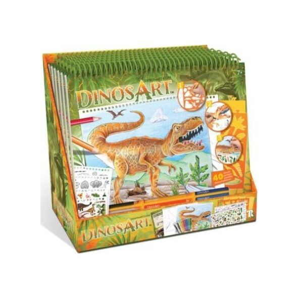 DINOSART DINOSART μεγάλο βιβλίο σκίτσων, 15206 14183472 694704152068