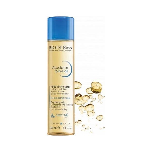 Bioderma Bioderma Atoderm 2-in-1 Oil Suchy olejek do ciała, 150 ml