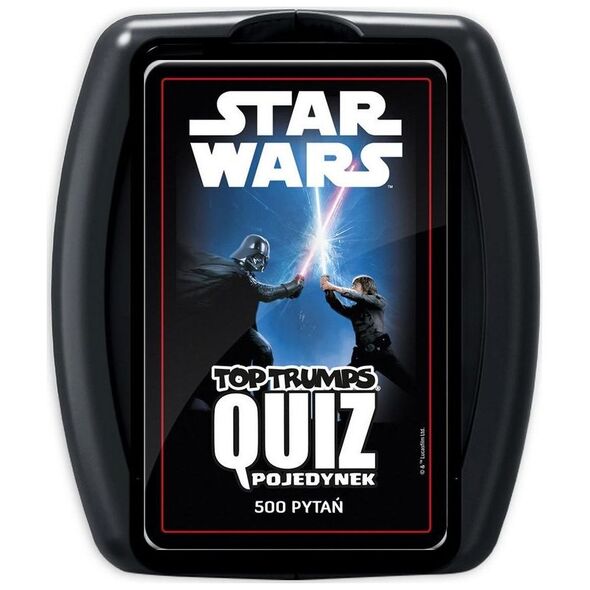 Winning Moves Gra Top Trumps Quiz Star Wars Pojedynek