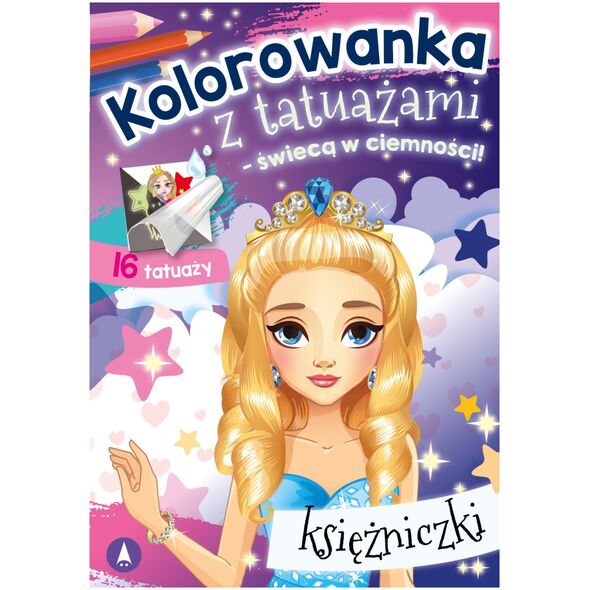 Skrzat Kolorow.z tatuażami świeci w ciemn.Księżnicz.76080