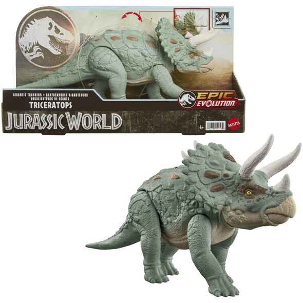 Figurka Mattel Jurassic World Gigant Dinozaur Triceratops HTK79