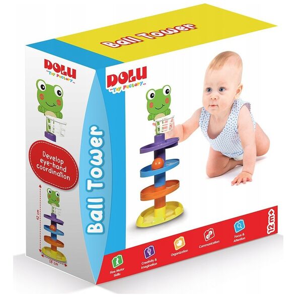 Dolu DOLU wieża-zjeżdżalnia z piłeczkami 5087 50878