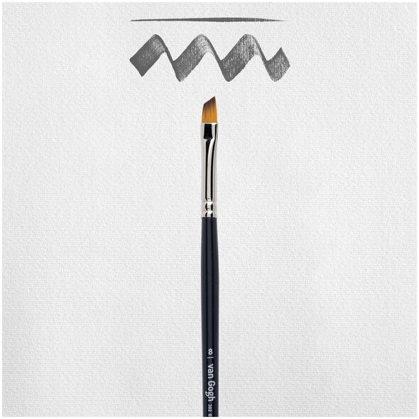 Talens Van Gogh Oil & Acrylic Brush Series 302 No. 8 13956347 8712079353742
