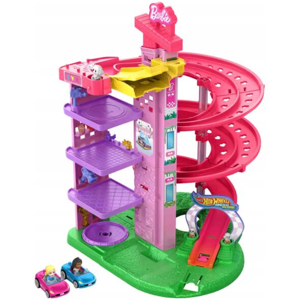 HW TOR ZAKRECONY WYSCIGOWY BARBIE JDD65 PUD3