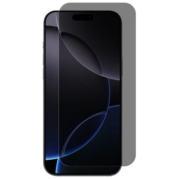 Crong Privacy 3D Armour Glass - Hartowane szkło prywatyzujące iPhone 16 Pro