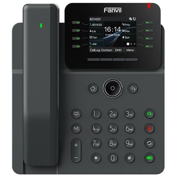 Fanvil V62 Pro, Medium-Level Dual Gigabit PoE IP Phone / SIP / POE / Gigabit / USB-Port
