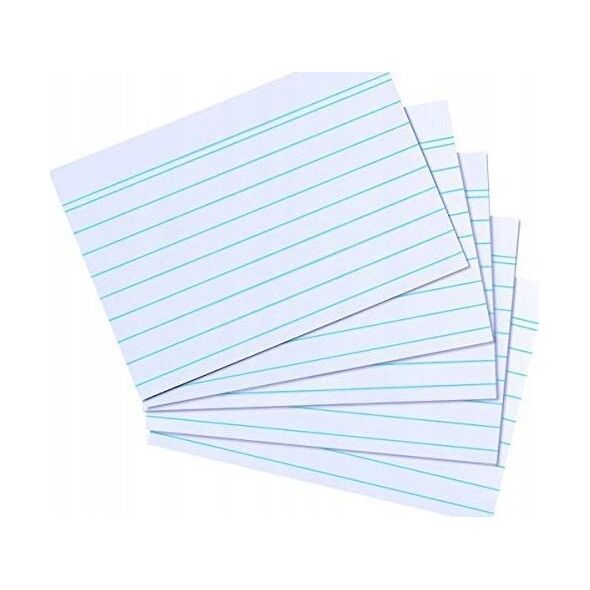 Herlitz 1150887 karta katalogowa Biały 200 szt.