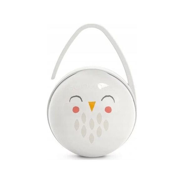 307761-PODWÓJNE ETUI NA                   SMOCZKI/PREMIUM/SOWA BEŻOWA/BONHOMIA