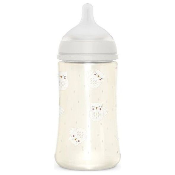 307836-BUTELKA 270ML/SMOCZEK              FIZJOLOGICZNY SX PRO ŚREDNI PRZEPŁYW/SOWA BEŻOWA/BONHOMIA