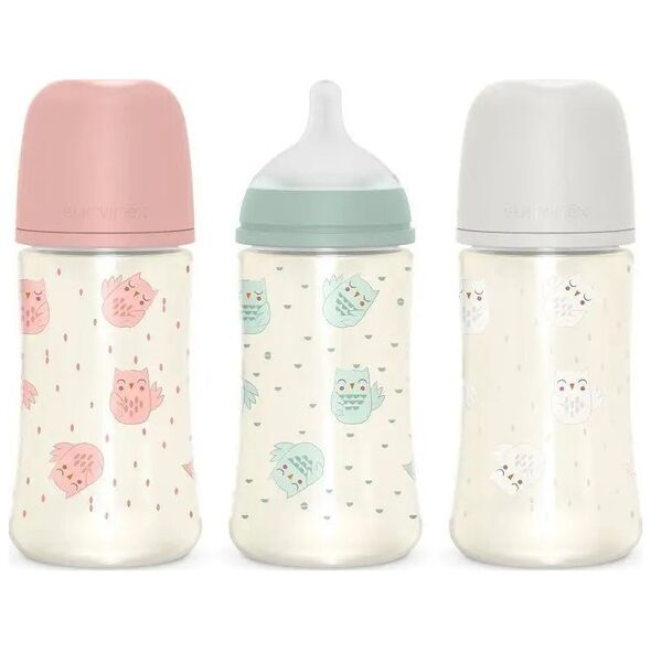 307836-BUTELKA 270ML/SMOCZEK              FIZJOLOGICZNY SX PRO ŚREDNI PRZEPŁYW/SOWA BEŻOWA/BONHOMIA
