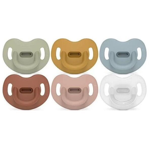 308078-SMOCZEK 100% SILIKONOWY            ANATOMICZNY SX PRO/6-18M/ZIELONY/NEW ALL SILICONE