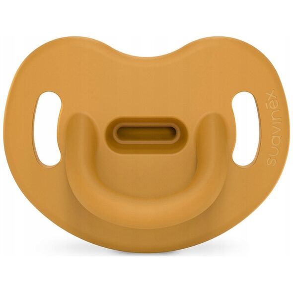 308095-SMOCZEK 100% SILIKONOWY            FIZJOLOGICZNY SX PRO/0-6M/MUSZTARDOWY/NEW ALL SILICONE