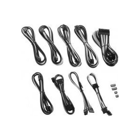 CableMod Zestaw kabli, Czarno-biały (ZUAD-956)