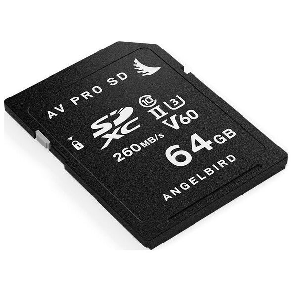 Karta Angelbird AV PRO SD MK2 V60 SDXC 64 GB Class 10 UHS-II/U3 V60 (AVP064SDMK2V60)
