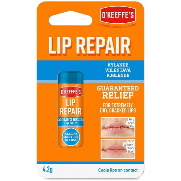 Okeeffes Okeeffes Lip Repair Cooling Lip Balm 14116650 5704947005887
