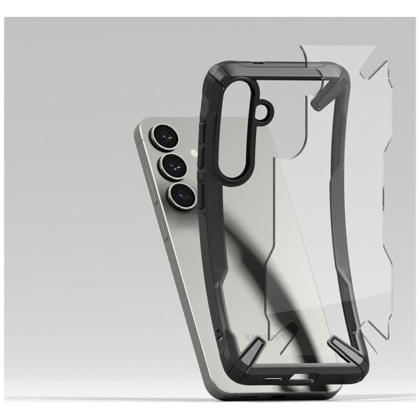 Etui Ringke Fusion-X Samsung Galaxy S25 Black