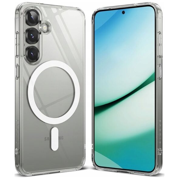 Etui Ringke Fusion Magnetic MagSafe Samsung Galaxy S25 Clear