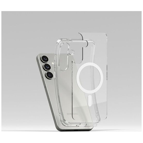 Etui Ringke Fusion Magnetic MagSafe Samsung Galaxy S25 Clear