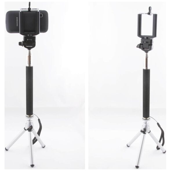 Xrec Selfie Tripod 3in1 Set - Tripod / Boom / Phone Support / Smartphone 11730602 5904647807723