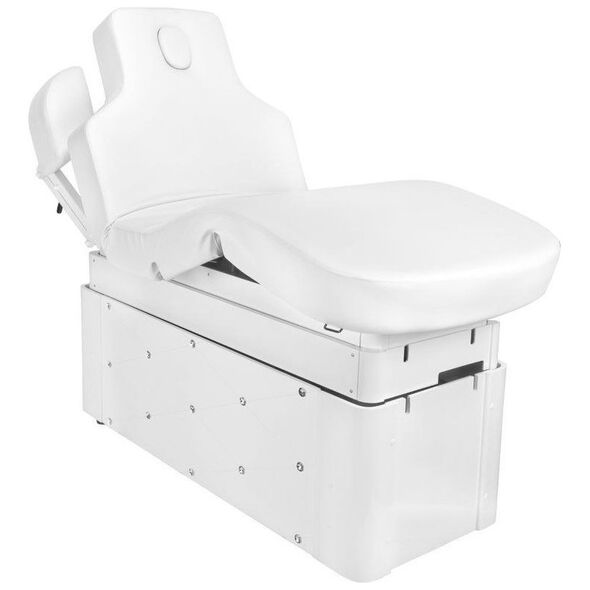 Azzurro SPA LEŻANKA KOSMETYCZNA AZZURRO KRYSTAL 370-3 4 SILN. BIAŁA PODGRZEWANA