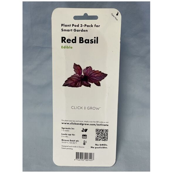 Click And Grow Click & Grow Smart Garden refill Red Basil 3 τεμ 13927301 4742793007427