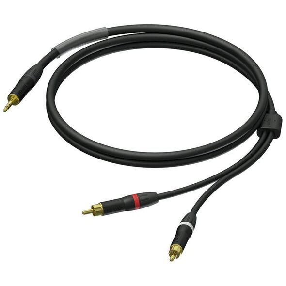 Καλώδιο Procab Καλώδιο PROCAB PRA711/3, 2x 3,5mm jack (M) στερεοφωνικό σε 2x RCA (M) (3m) 14265613 5414800000000