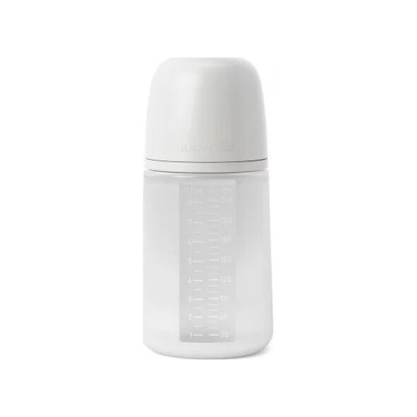 308073-BUTELKA SILIKONOWA 240ML/SX PRO    ŚREDNI PRZEPŁYW/TRANSPARENTNA/NEW ALL SILICONE