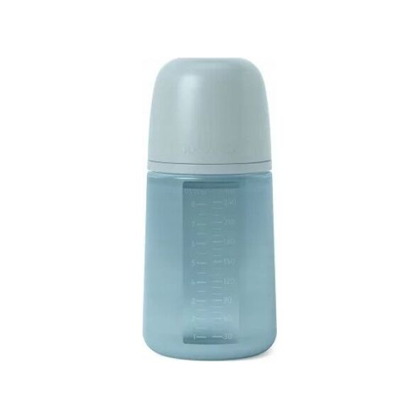 308071-BUTELKA SILIKONOWA 240ML/SX PRO    ŚREDNI PRZEPŁYW/NIEBIESKA/NWE ALL SILICONE