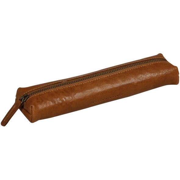 Clairefontaine Flying Spirit Læderpenalhus λεπτή μολυβοθήκη Cognac 19x4x2,5cm 14210911 3329681065113