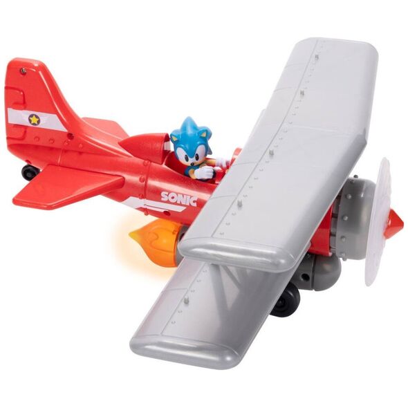 Αεροπλάνο Jakks SONIC Tornado Biplane με ηχητική φιγούρα 14234317 192995423282