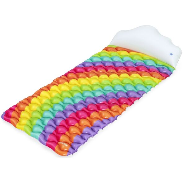 bestway Mata pływająca tęczowa 216x80cm B44107 47683