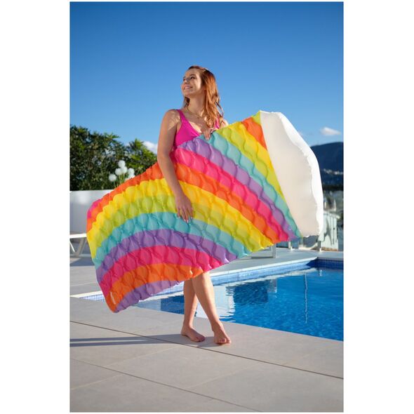 bestway Mata pływająca tęczowa 216x80cm B44107 47683