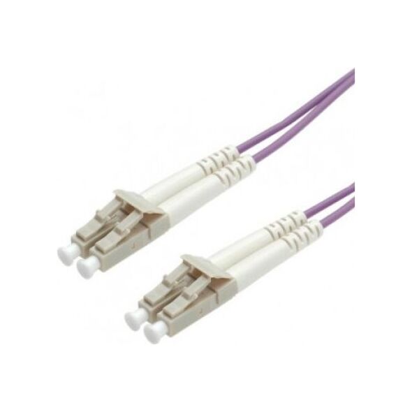 Value VALUE Patchcord światłowodowy 50/125um LC-LC OM4 20m fioletowy