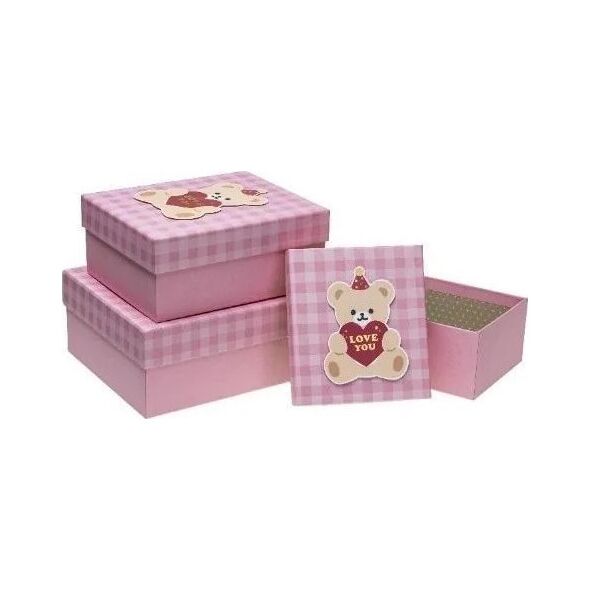 Teka Κουτί δώρου PUD-23280-PR 3τμχ ROSETT 13907202 5907354128228