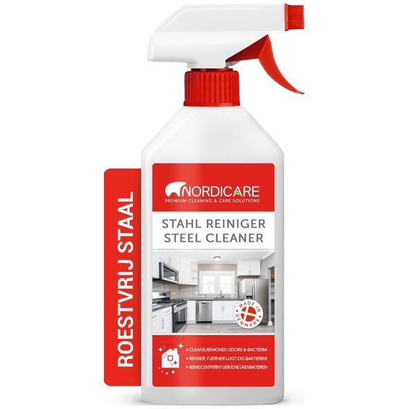 Kellys Nordicare Steel Cleaner Spray 500ml 14036473 5709011716508